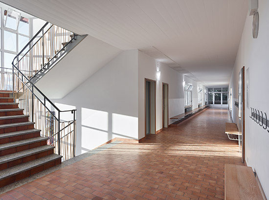 Korridor und Treppenhaus