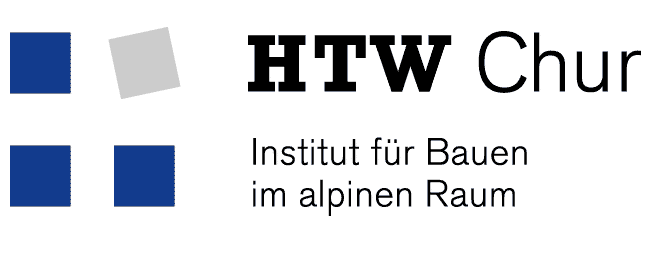 Logo der HTW Chur, Institut für Bauen im alpinen Raum