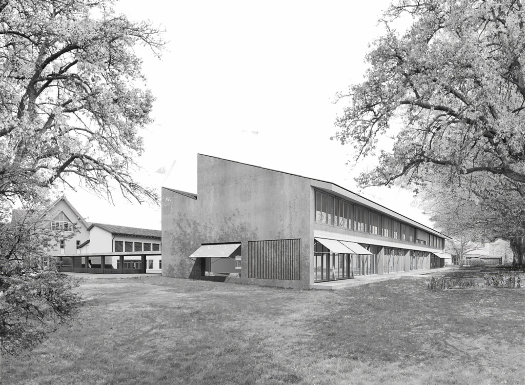 Blick von Südwest