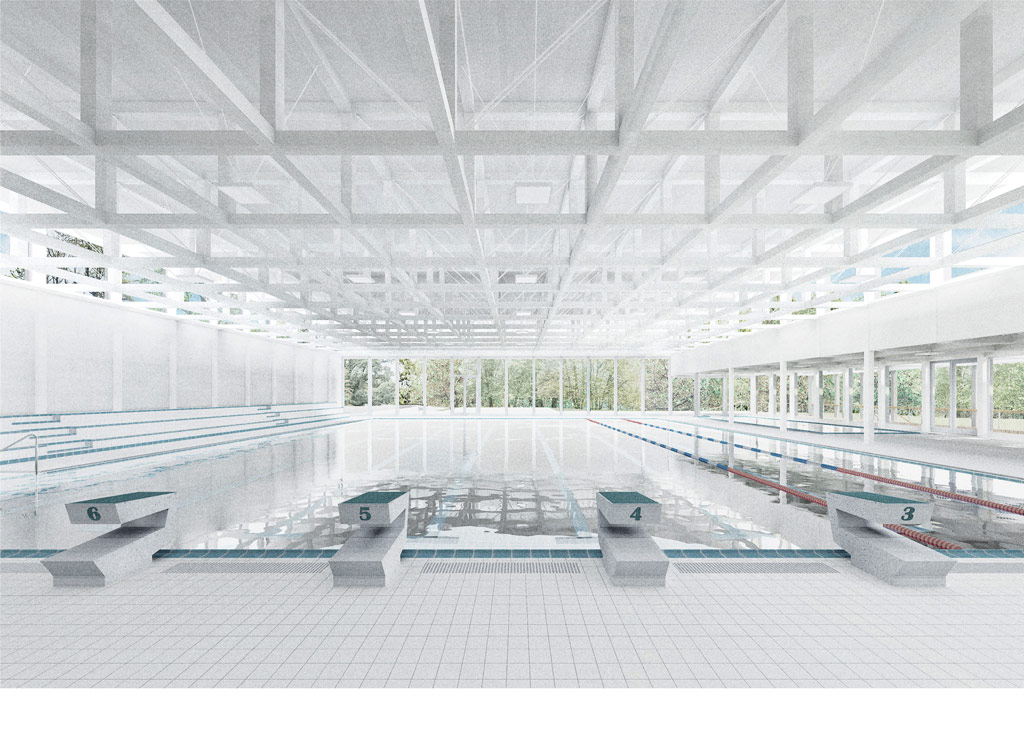 Innenraum Schwimmbereich