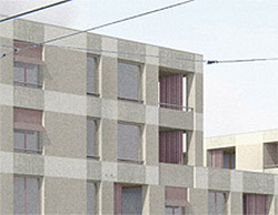 Genossenschaftlicher Wohnbau Baufeld 2, Bern-Brünnen, BE