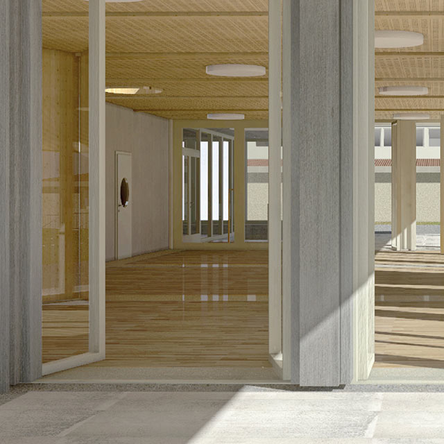 Visualisierung Schulanlage Kastels, Grenchen, SO
