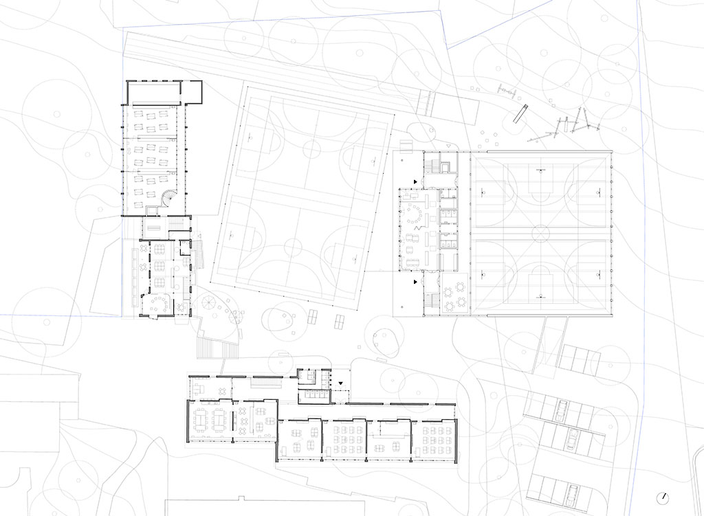 Grundriss EG mit Umgebung