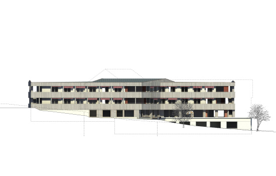 Ansicht Süd-West