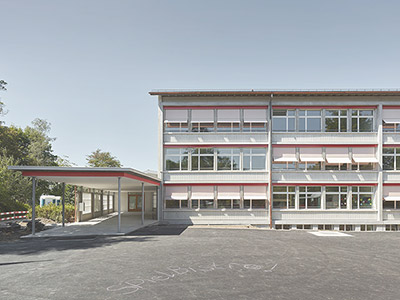 Bild vom Klassentrakt