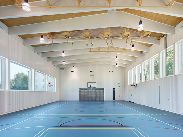 Innenansicht Turnhalle
