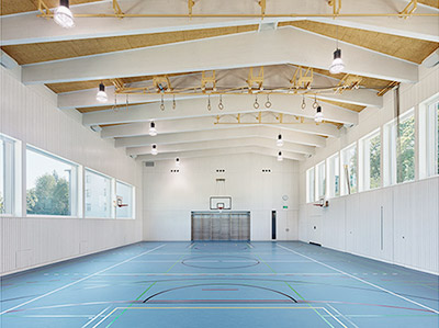 Bild vom der Turnhalle