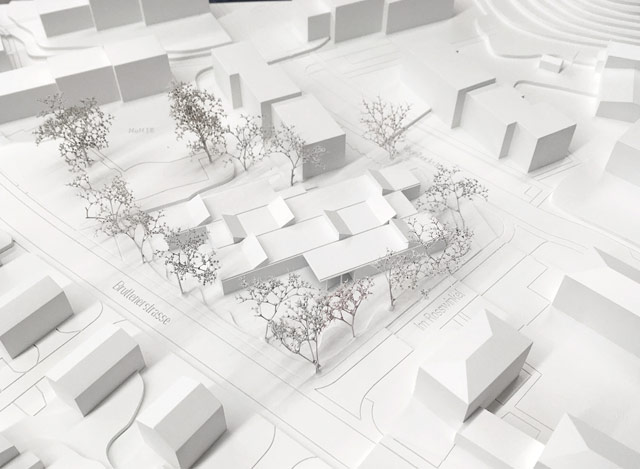 Siegerprojekt Wettbewerb Neubau Vierfachkindergarten Rosswinkel Effretikon, ZH