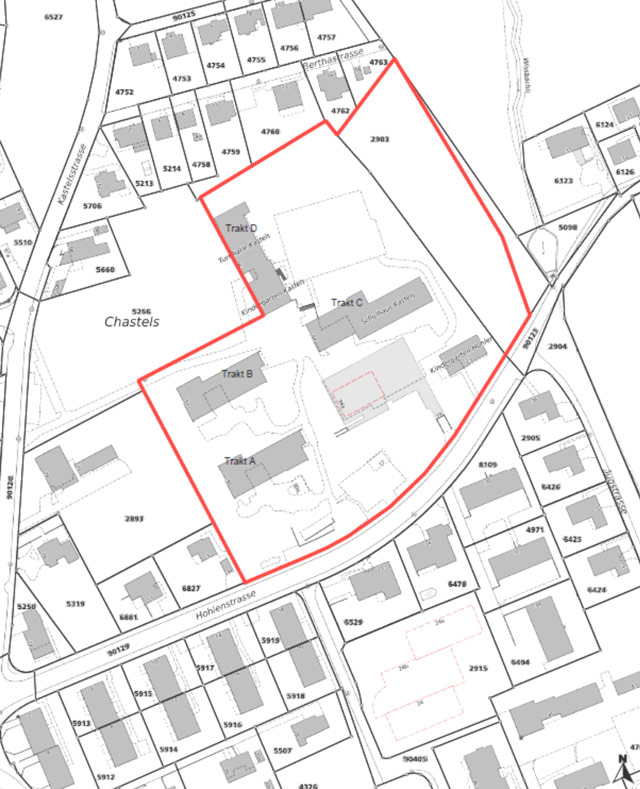 Perimeter Erweiterung und Sanierung Schulanlage Kastels Grenchen