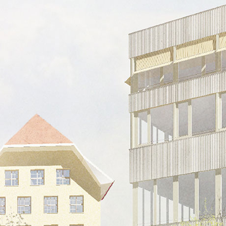 Visu Schulanlage Littau Dorf, Luzern-Littau