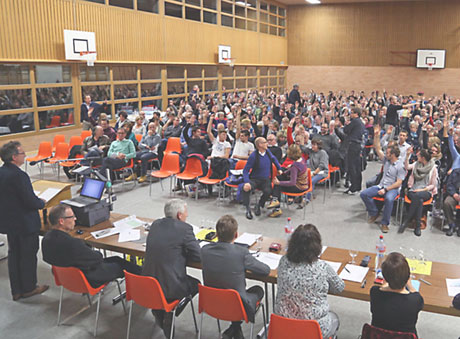 Abstimmung Baukredit Erweiterung Schulanlage Grossaffoltern