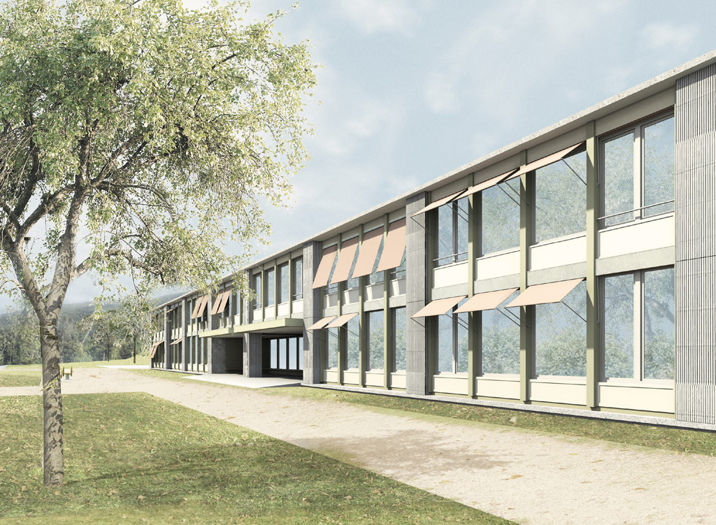 Neubau Schulhaus Haldenacher, Birmensdorf (2013)