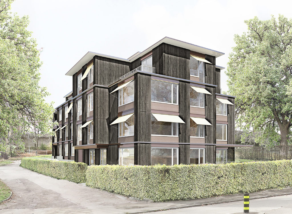 Neubau Wohnung Ateliers und Werkstätten Christuszentrum, Zürich (2015)