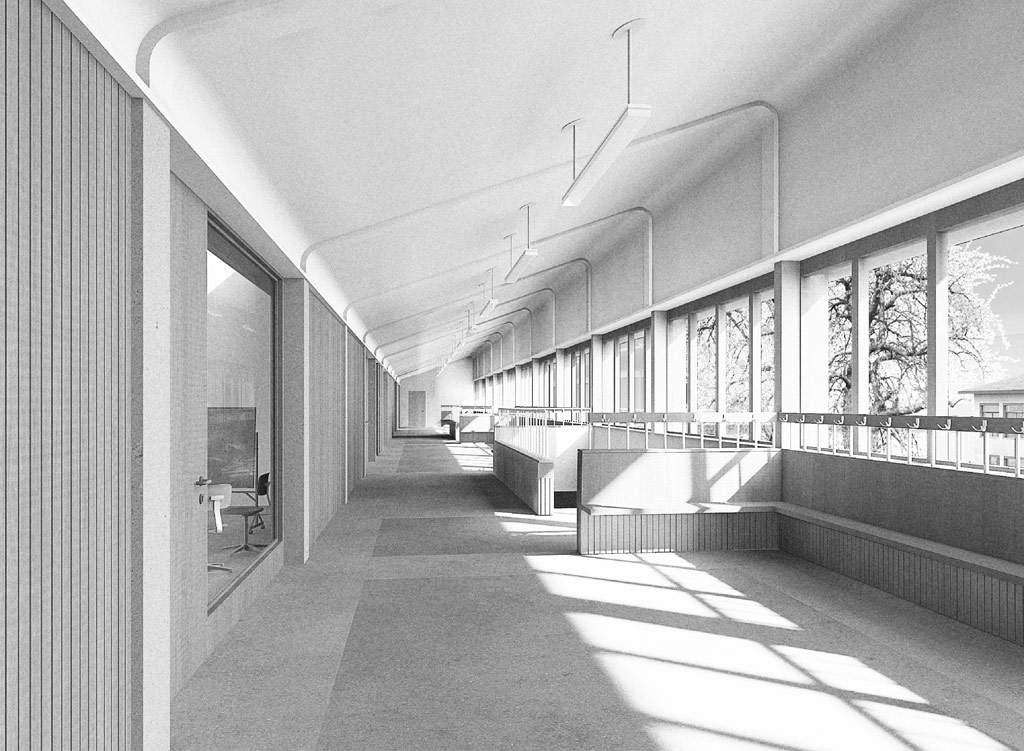 Erweiterung Schulzentrum 
                               Oberhofen Münchwilen (2018)