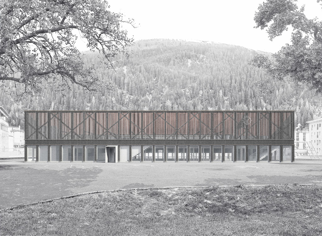 Neubau Dreifachturnhalle Davos Platz (2018)